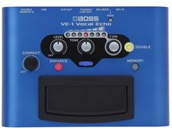Reverb, delay & echo effect pedal Boss VE-1