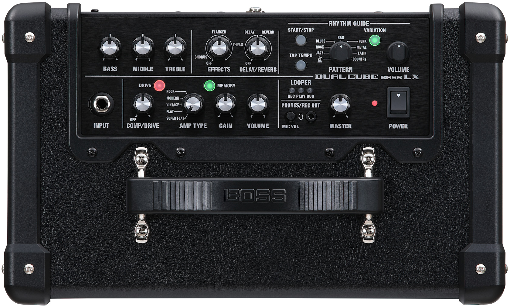 Boss Dual Cube Bass Lx Bass 10w 2x5 - Bass combo amp - Variation 2