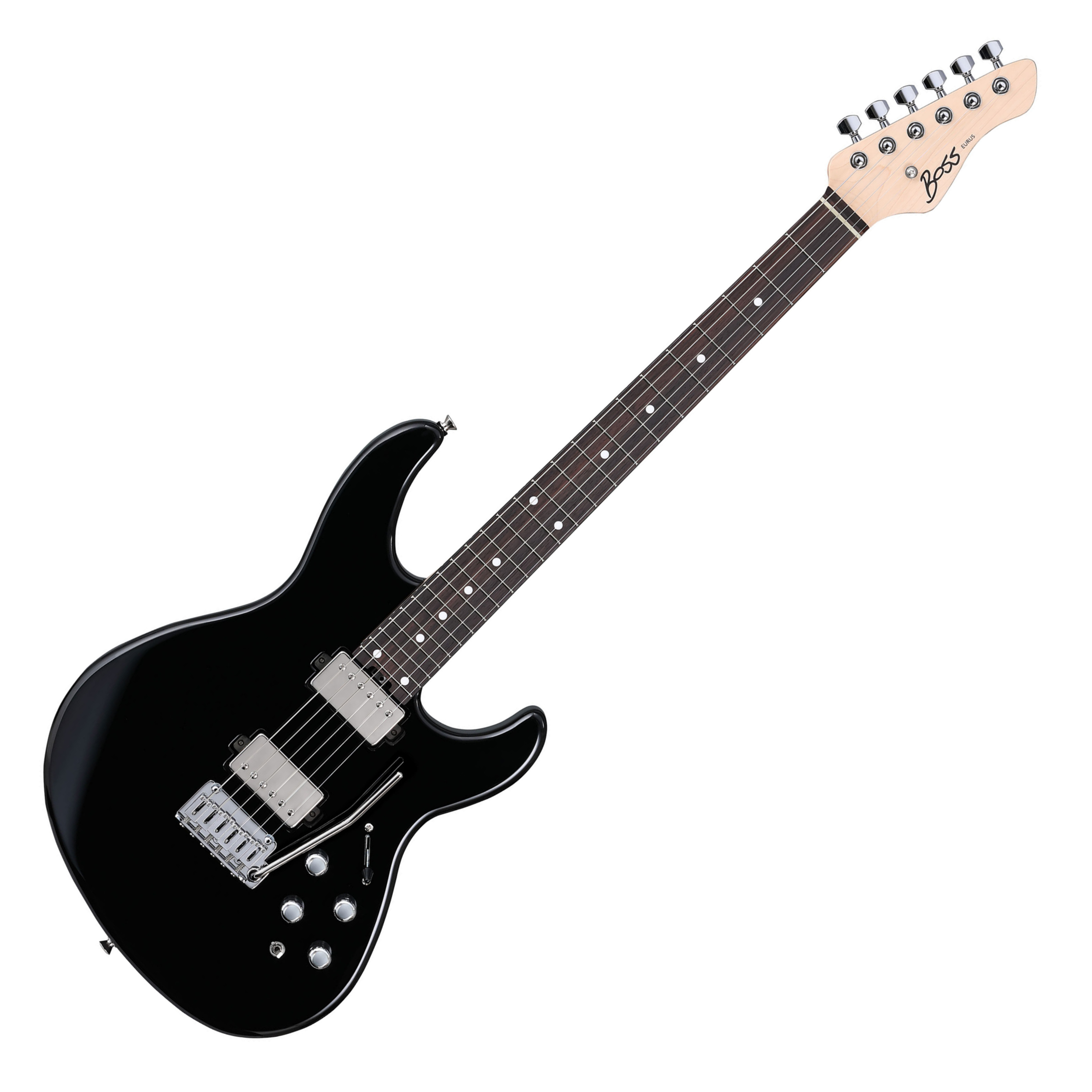 Boss Eurus Gs-1 Hh Trem Rw - Black - Modeling guitar - Variation 5