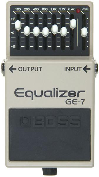 Eq & enhancer effect pedal Boss GE-7 Equalizer