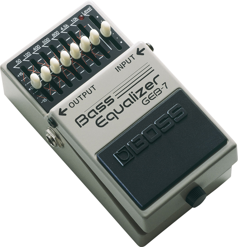 Boss Geb-7 Bass Equalizer - EQ & enhancer effect pedal for bass - Variation 1