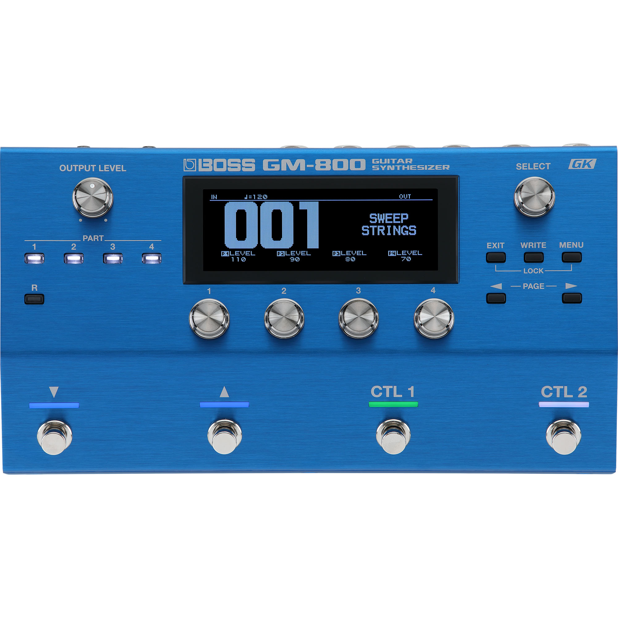 Boss GM-800 Multieffect for electric guitar