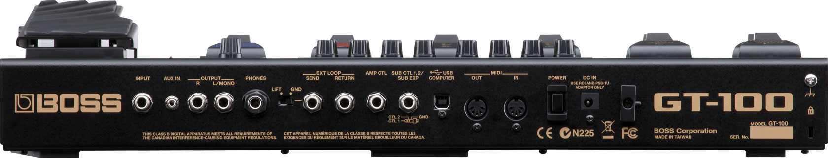 Boss Gt-100 Version 2.0 - Guitar amp modeling simulation - Variation 1