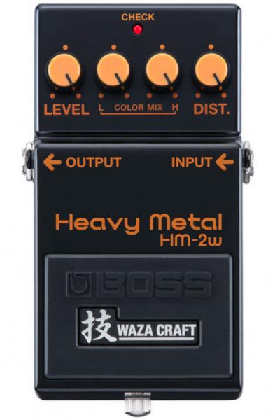 Overdrive, distortion & fuzz effect pedal Boss Waza Craft HM-2W Heavy Metal