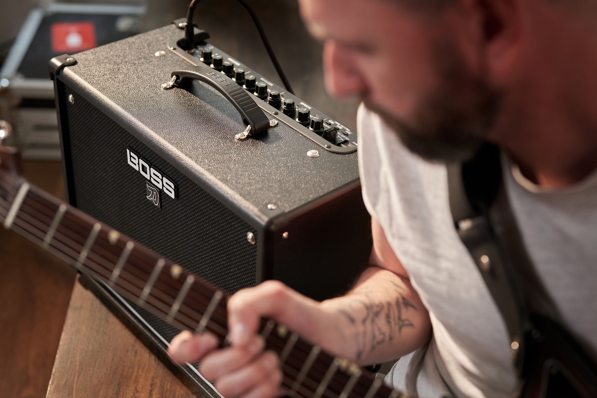 Boss Katana-50 Gen3 0.5/25/50w 1x12 - Electric guitar combo amp - Variation 5