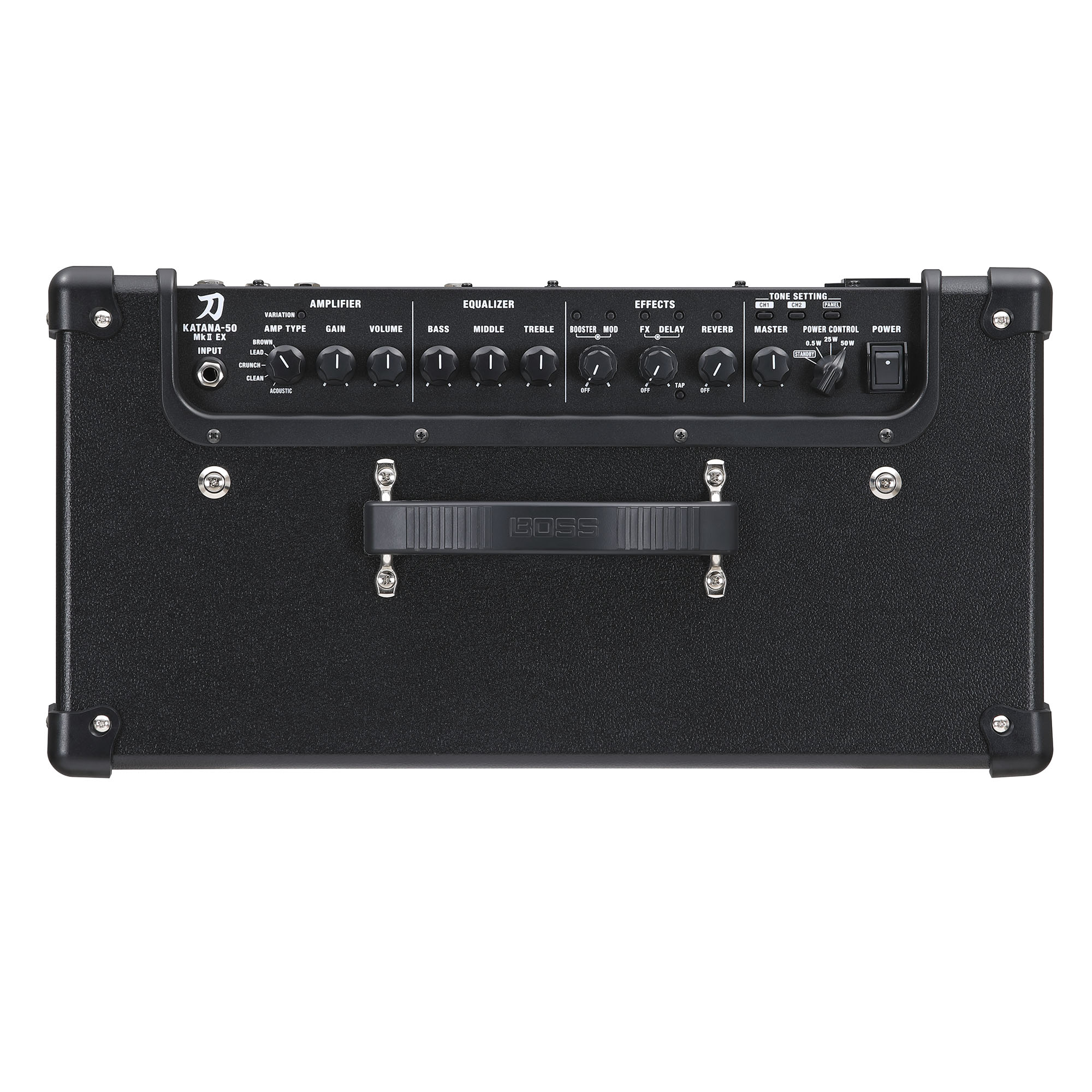 Boss Katana-50 Mkii Ex 0.5/25/50w 1x12 - Electric guitar combo amp - Variation 2