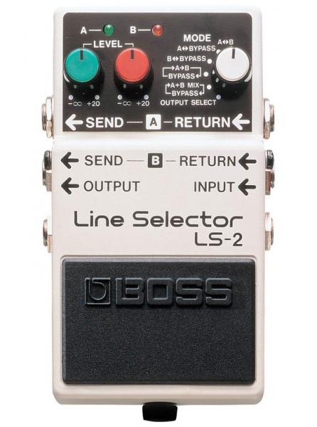 Eq & enhancer effect pedal Boss LS-2 Line Selector