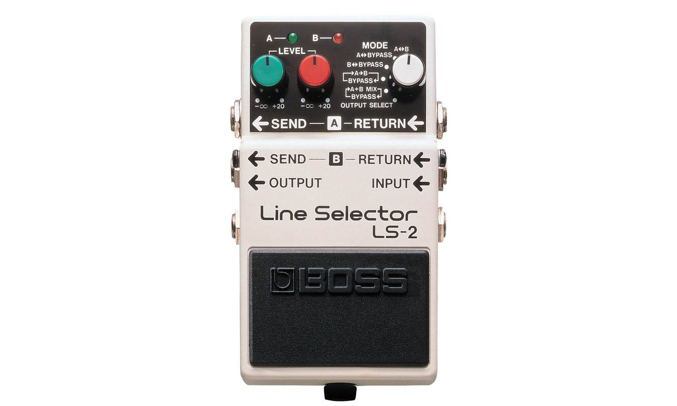 Boss LS-2 Line Selector Eq  enhancer effect pedal