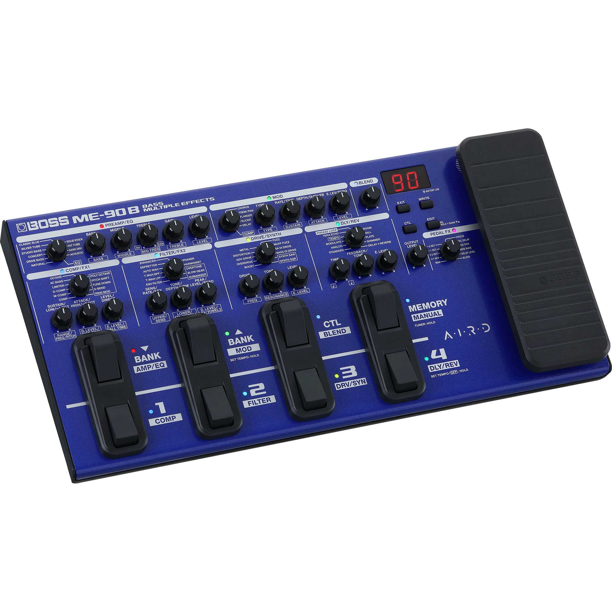 Boss ME-90B Bass Multi-effects Multieffect for bass Boss ME-90B Bass Multi-effects Multieffect for bass