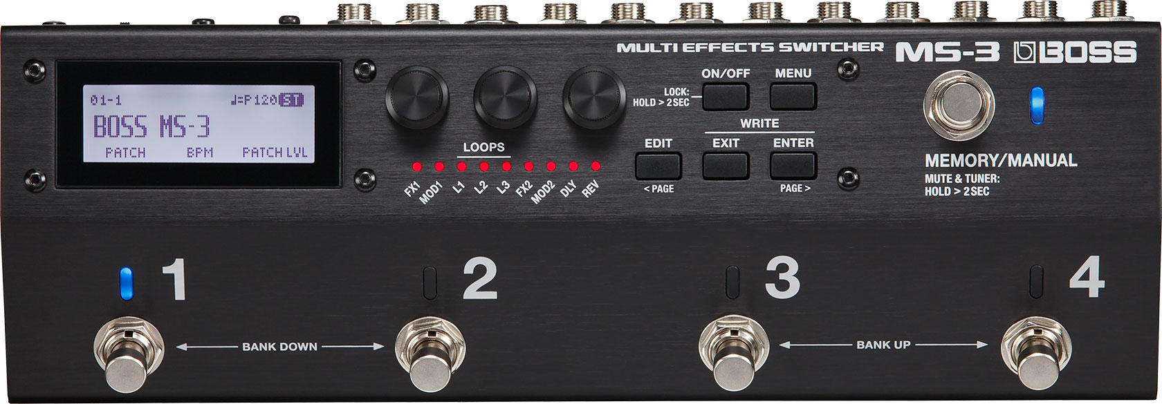 Boss MS-3 Multi Effects Switcher Switch pedal