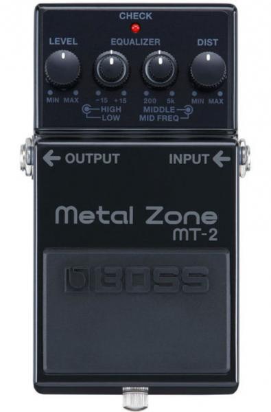 Overdrive, distortion & fuzz effect pedal Boss MT-2 Metal Zone 30th Anniversary