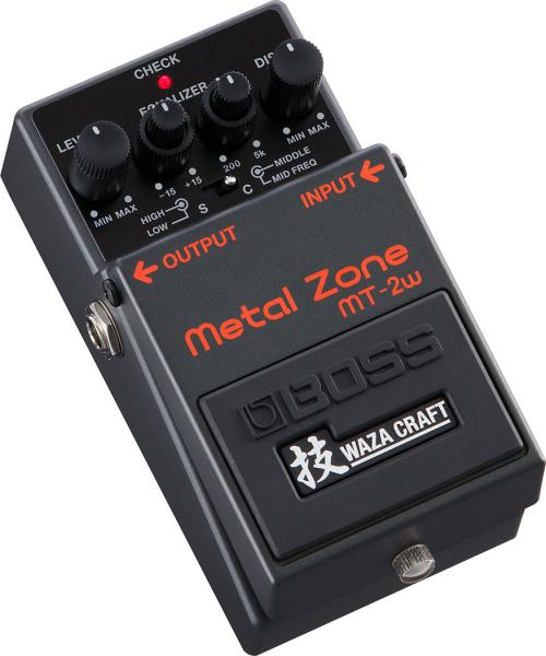 Overdrive, distortion & fuzz effect pedal Boss MT-2W Metal Zone Waza Craft