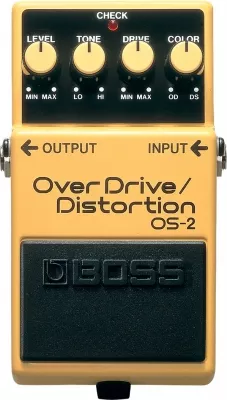 Overdrive, distortion & fuzz effect pedal Boss OS-2 Overdrive Distortion
