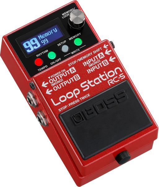 Looper effect pedal Boss RC-5 Loop Station