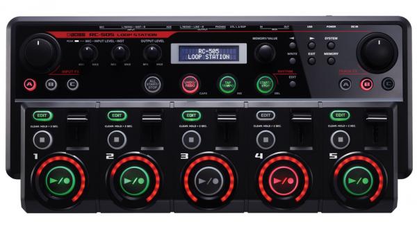 ヒート BOSS loopstation RC505 専用ケース付き - レコーディング/PA機器