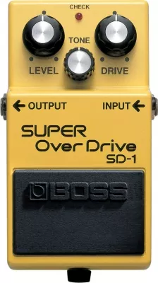 Overdrive, distortion & fuzz effect pedal Boss SD-1 Super OverDrive