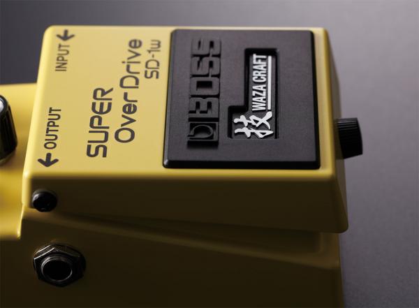 Overdrive, distortion & fuzz effect pedal Boss Waza Craft SD-1W Super Overdrive
