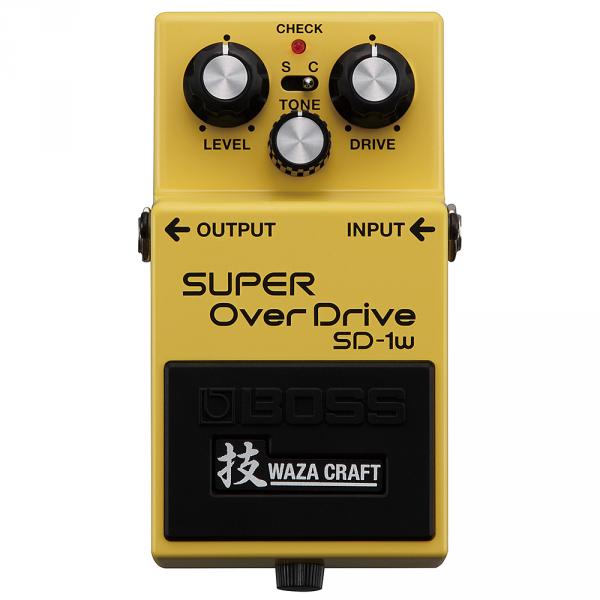 Overdrive, distortion & fuzz effect pedal Boss Waza Craft SD-1W Super Overdrive