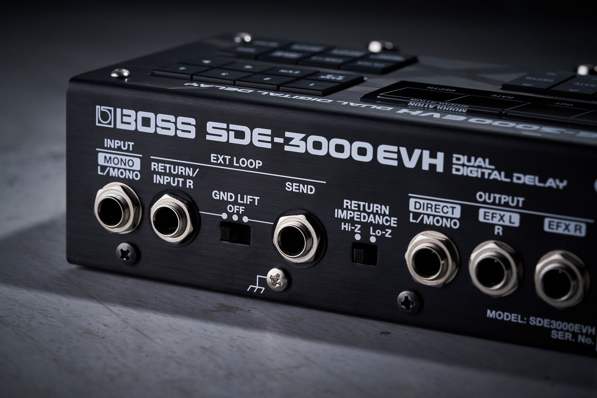 Boss Sde-3000-evh Eddie Van Halen Edition - Reverb, delay & echo effect pedal - Variation 8