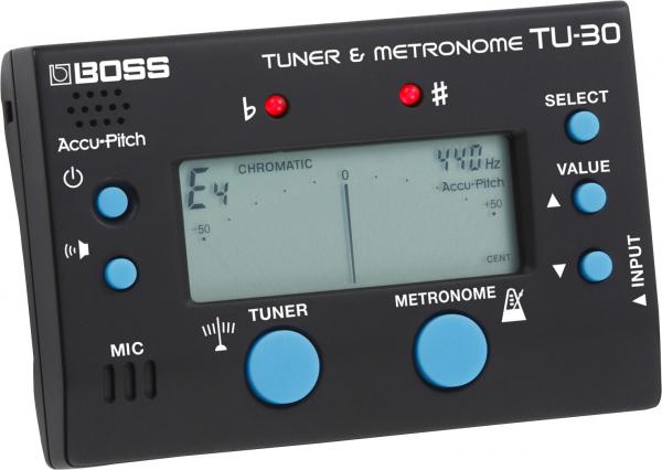 Guitar tuner Boss TU-30 Tuner & Metronome