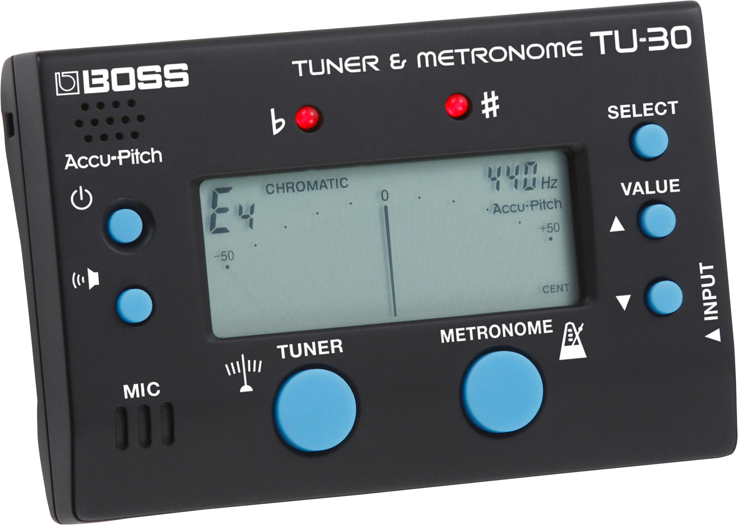 Boss Tu-30 Tuner & Metronome 2016 - Guitar tuner - Variation 1