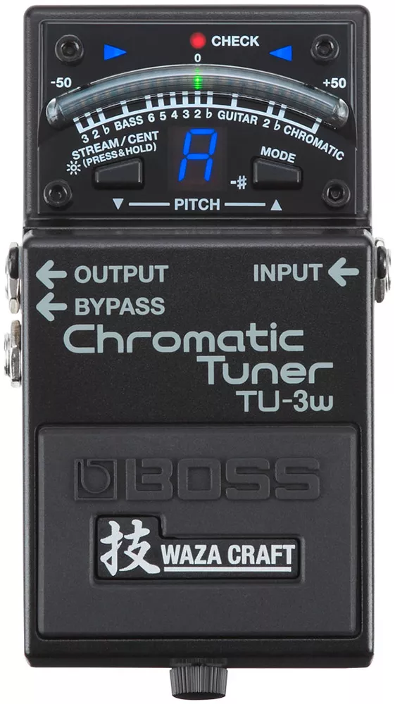 BOSS TU-3w Chromatic Tuner 技 tu-3w-chromatic-tuner-2016-hd-