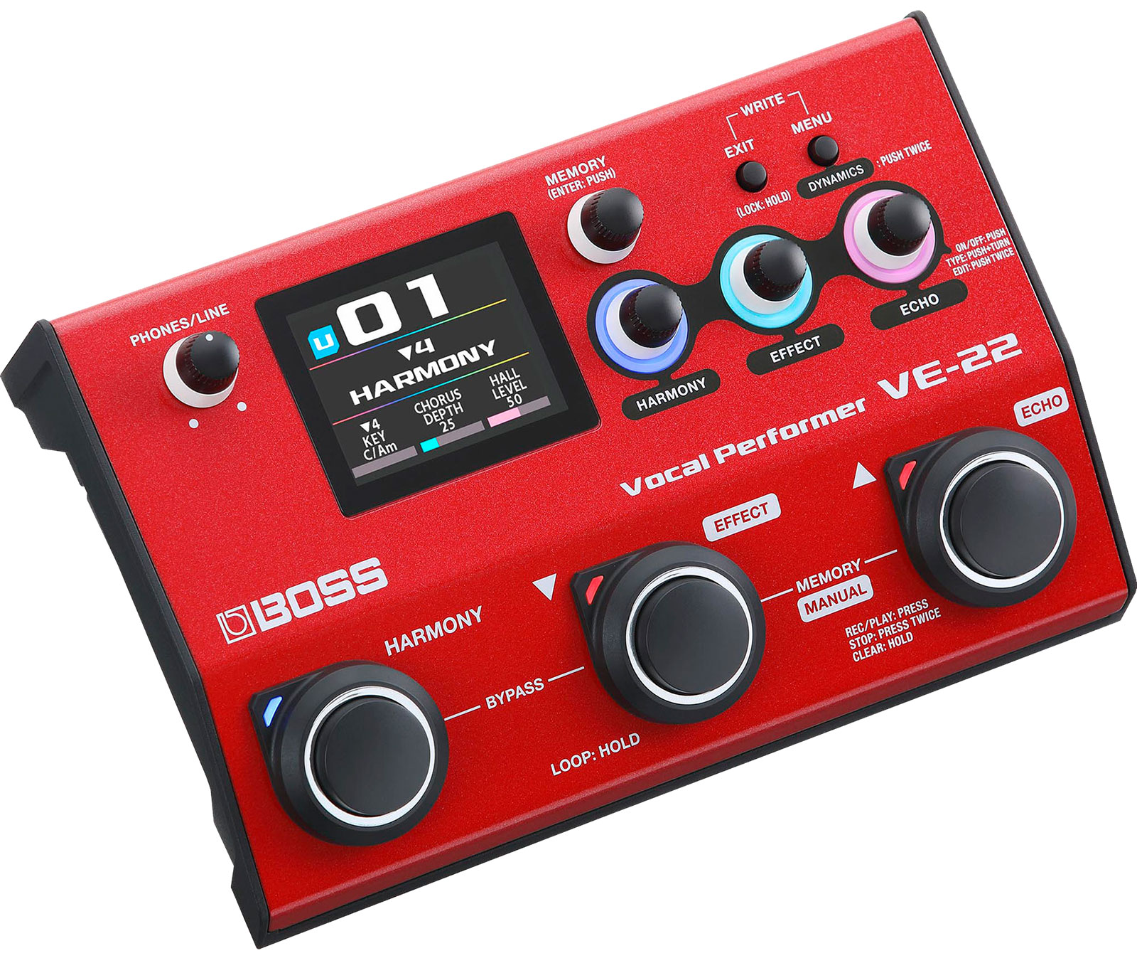 Boss Ve-22 Vocal Performer - Effects processor - Variation 2