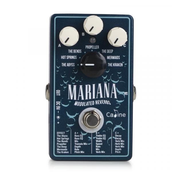 Reverb, delay & echo effect pedal Caline CP507 Mariana Reverb