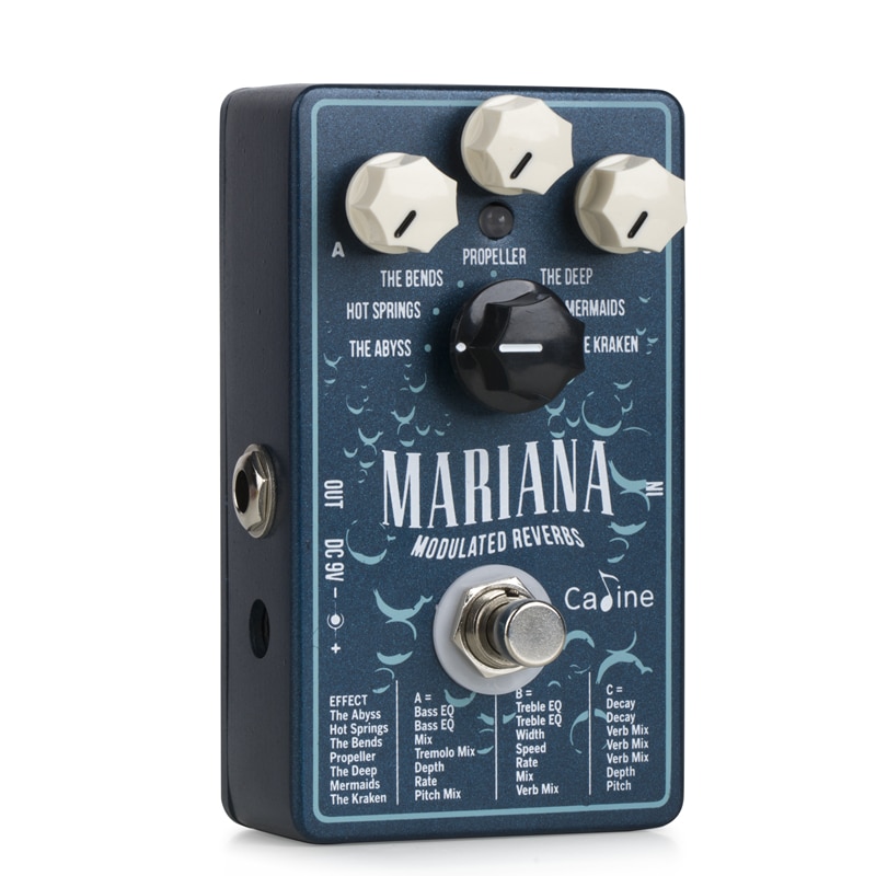 Caline Cp507 Mariana Reverb - Reverb, delay & echo effect pedal - Variation 1