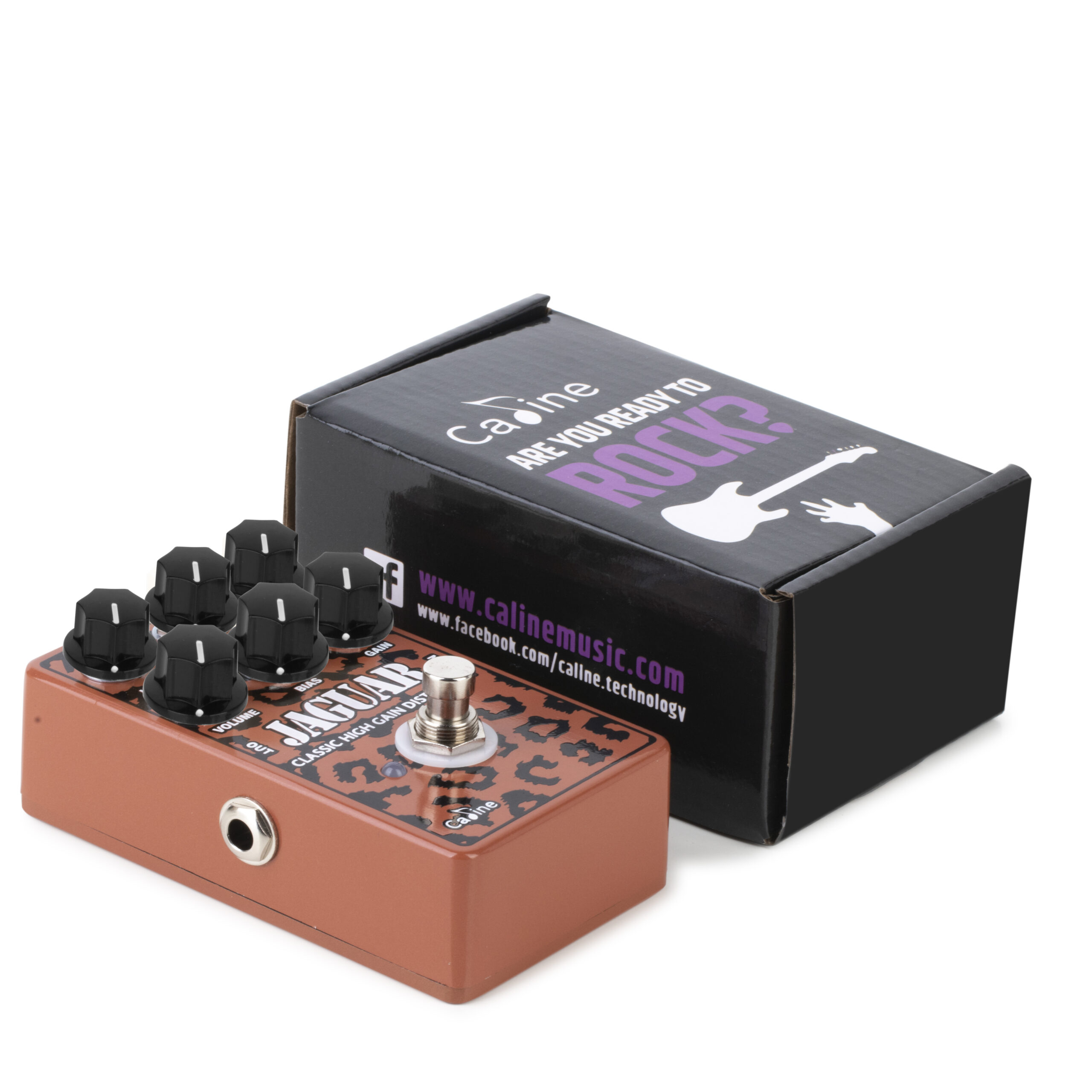 Caline Cp510 Jaguar Classic High Gain Distorion - Overdrive, distortion & fuzz effect pedal - Variation 2