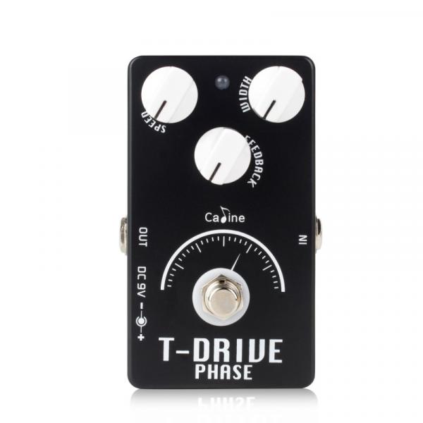 Modulation, chorus, flanger, phaser & tremolo effect pedal Caline CP61 T-Drive Phaser