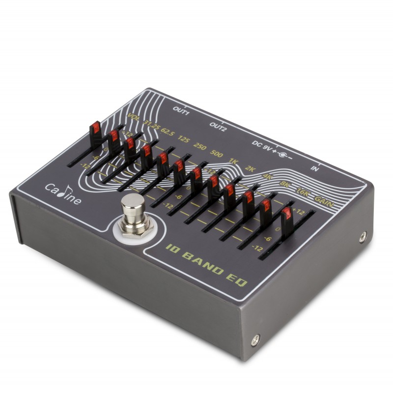 Caline Cp81 Graphic 10-band Eq - EQ & enhancer effect pedal - Variation 1
