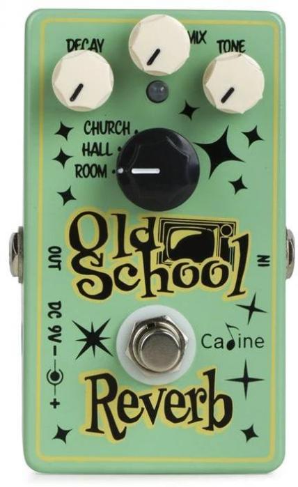 Reverb, delay & echo effect pedal Caline CP512 Old School Reverb