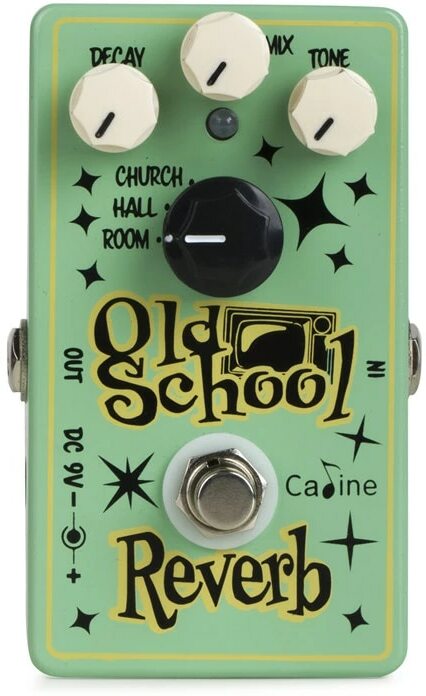 Caline Cp512 Old School Reverb - Reverb, delay & echo effect pedal - Main picture
