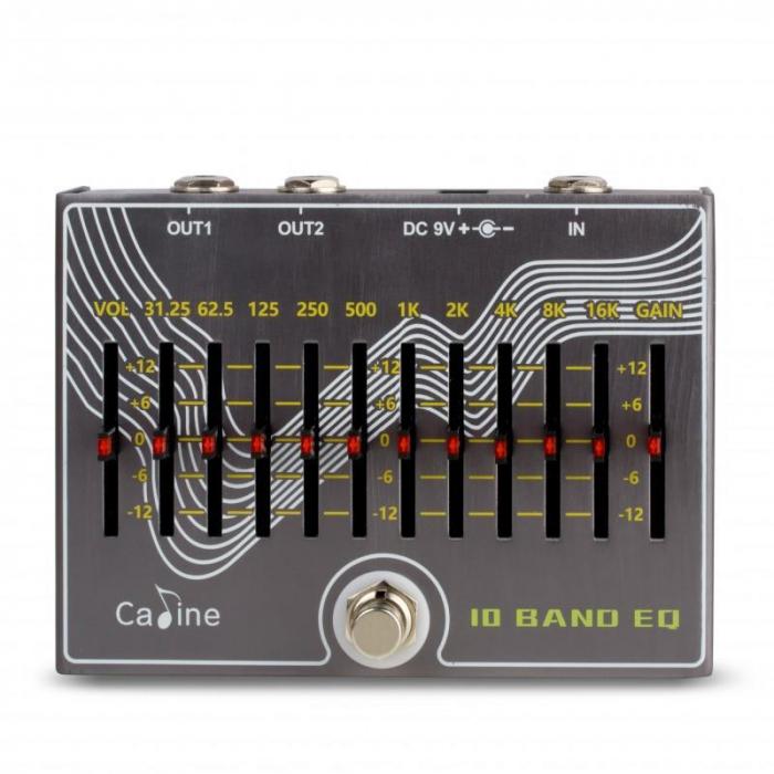 Eq & enhancer effect pedal Caline Graphic 10-Band EQ