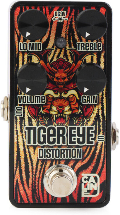 Caline Tiger Eye Distortion - Overdrive, distortion & fuzz effect pedal - Main picture