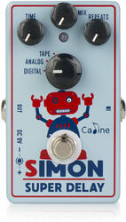 Reverb, delay & echo effect pedal Caline Simon Super Delay