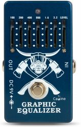 Eq & enhancer effect pedal Caline CP71 Graphic EQ