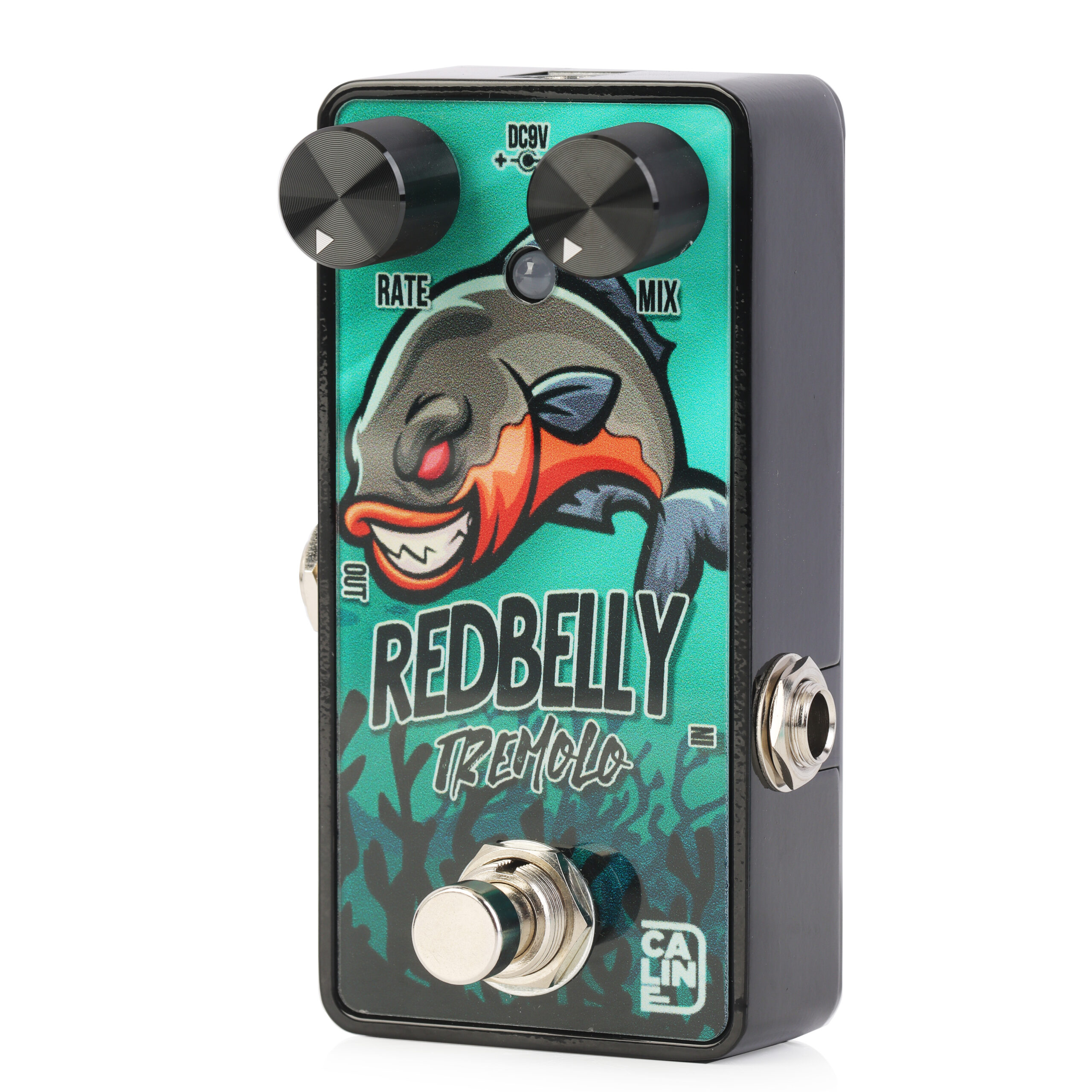 Caline G-007 Red Belly Tremolo - Modulation, chorus, flanger, phaser & tremolo effect pedal - Variation 1
