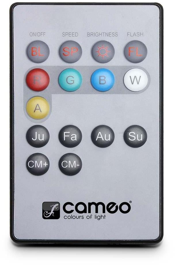 Remote control for lighting Cameo Flat Par Can Remote