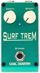 Modulation, chorus, flanger, phaser & tremolo effect pedal Carl martin Surf Trem