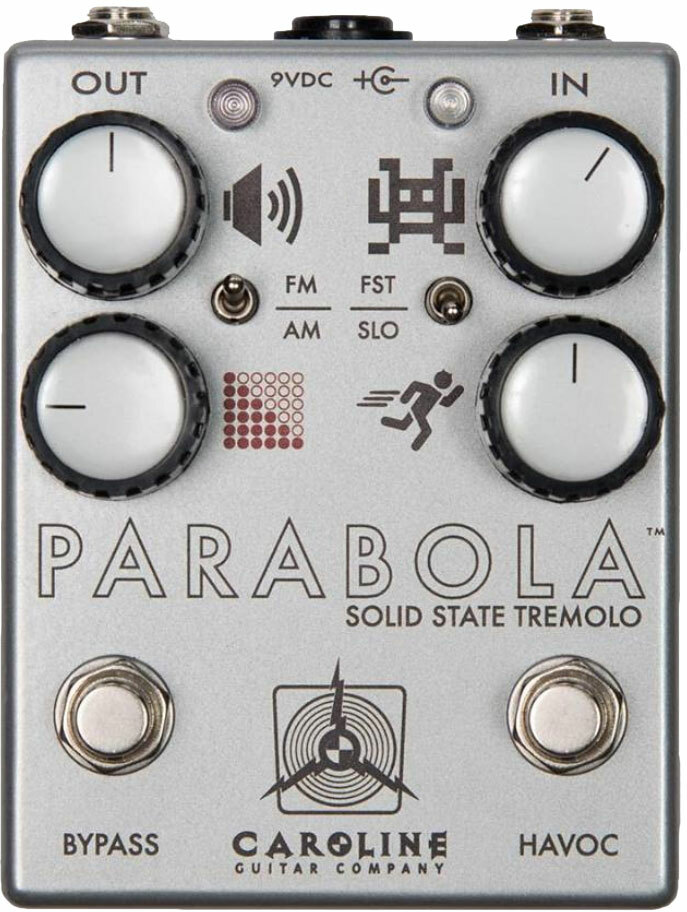 Caroline Guitar Parabola Tremolo - Modulation, chorus, flanger, phaser & tremolo effect pedal - Main picture