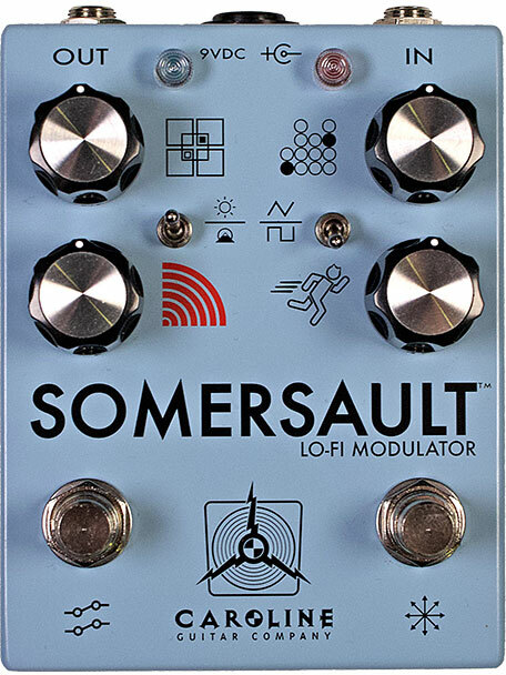 Caroline Guitar Somersault Lo-fi Modulator - Modulation, chorus, flanger, phaser & tremolo effect pedal - Main picture