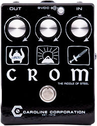 Overdrive, distortion & fuzz effect pedal Caroline guitar Crom The Riddle Of Steel Fuzz