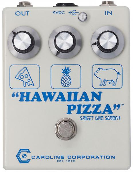 Overdrive, distortion & fuzz effect pedal Caroline guitar Hawaiian Pizza Fuzz