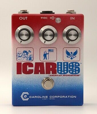 Overdrive, distortion & fuzz effect pedal Caroline guitar ICARUS Limited Edition