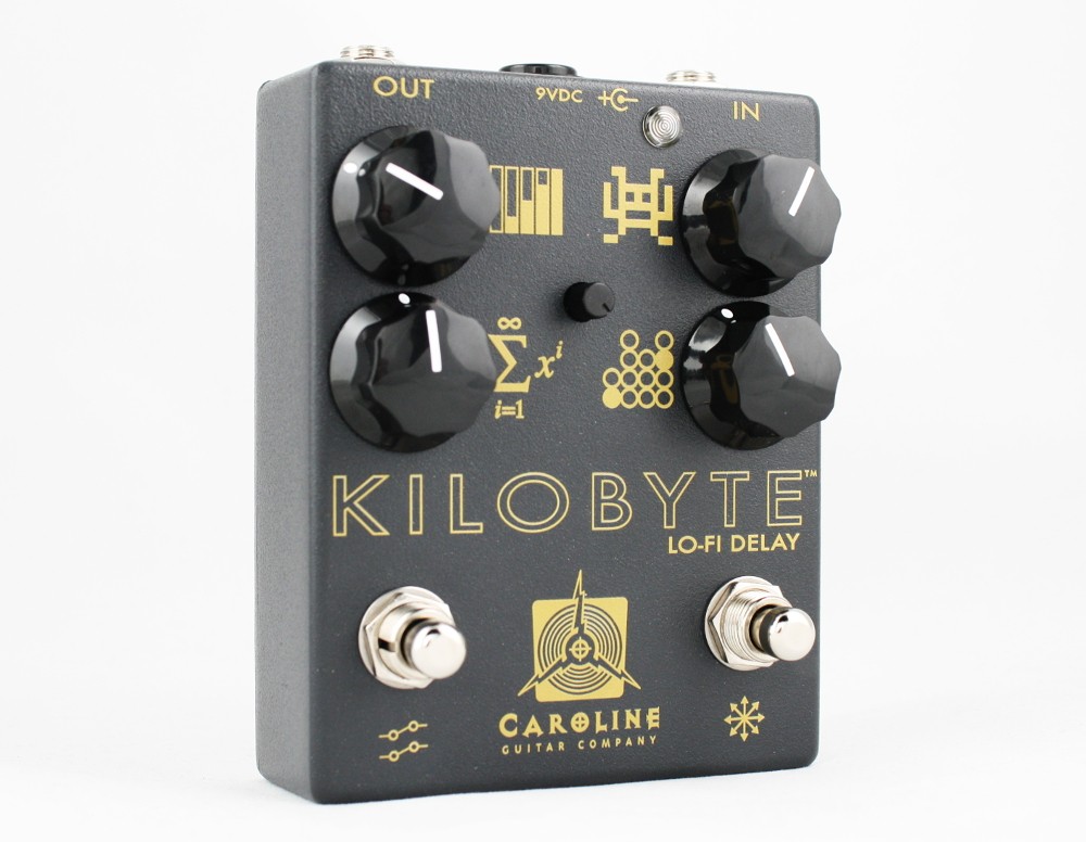 Caroline Guitar Kilobyte - Reverb, delay & echo effect pedal - Variation 1