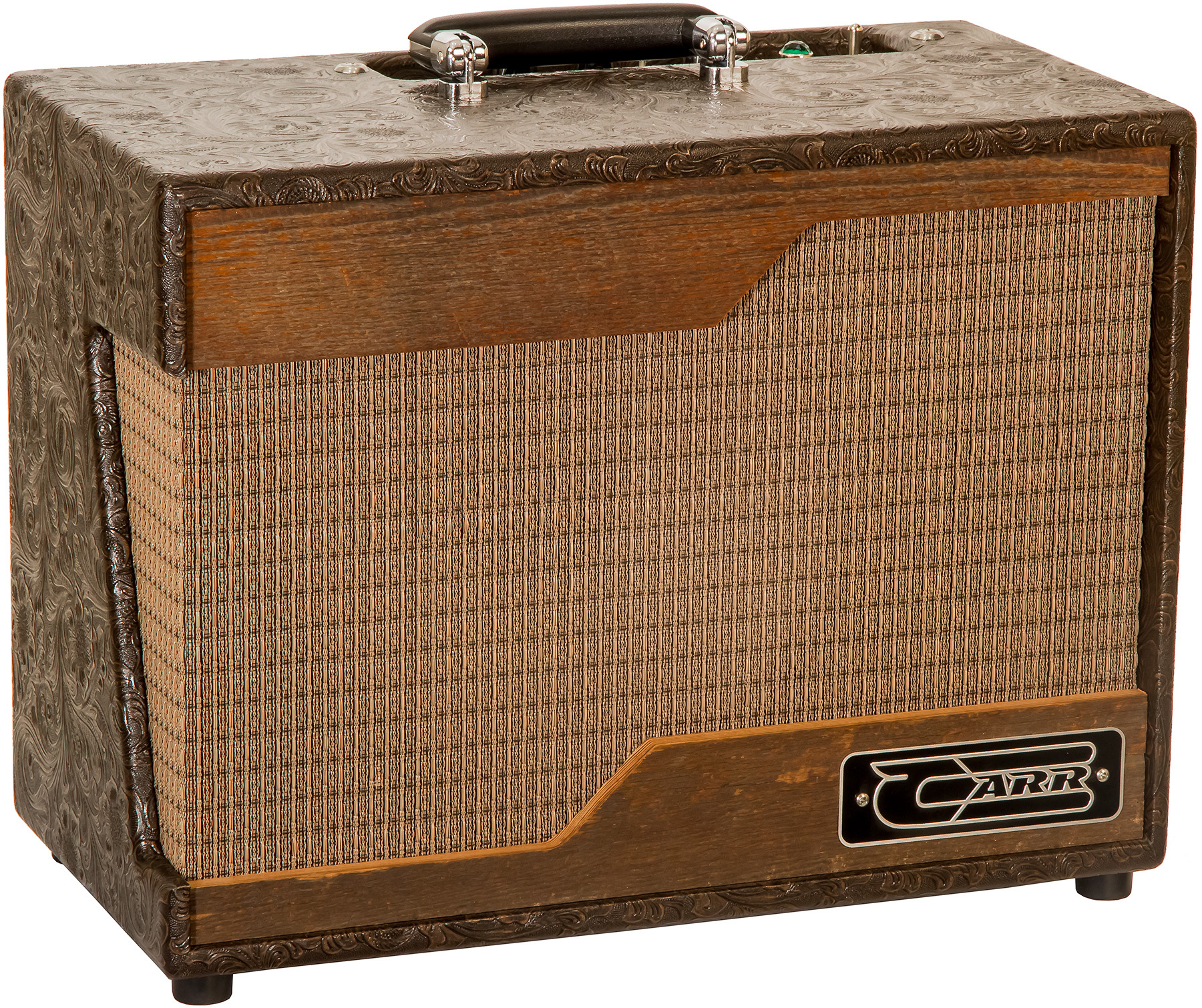 Carr Amplifiers Raleigh 1-10 Combo 5w 1x10 El84 Custom Cowboy - Electric guitar combo amp - Main picture