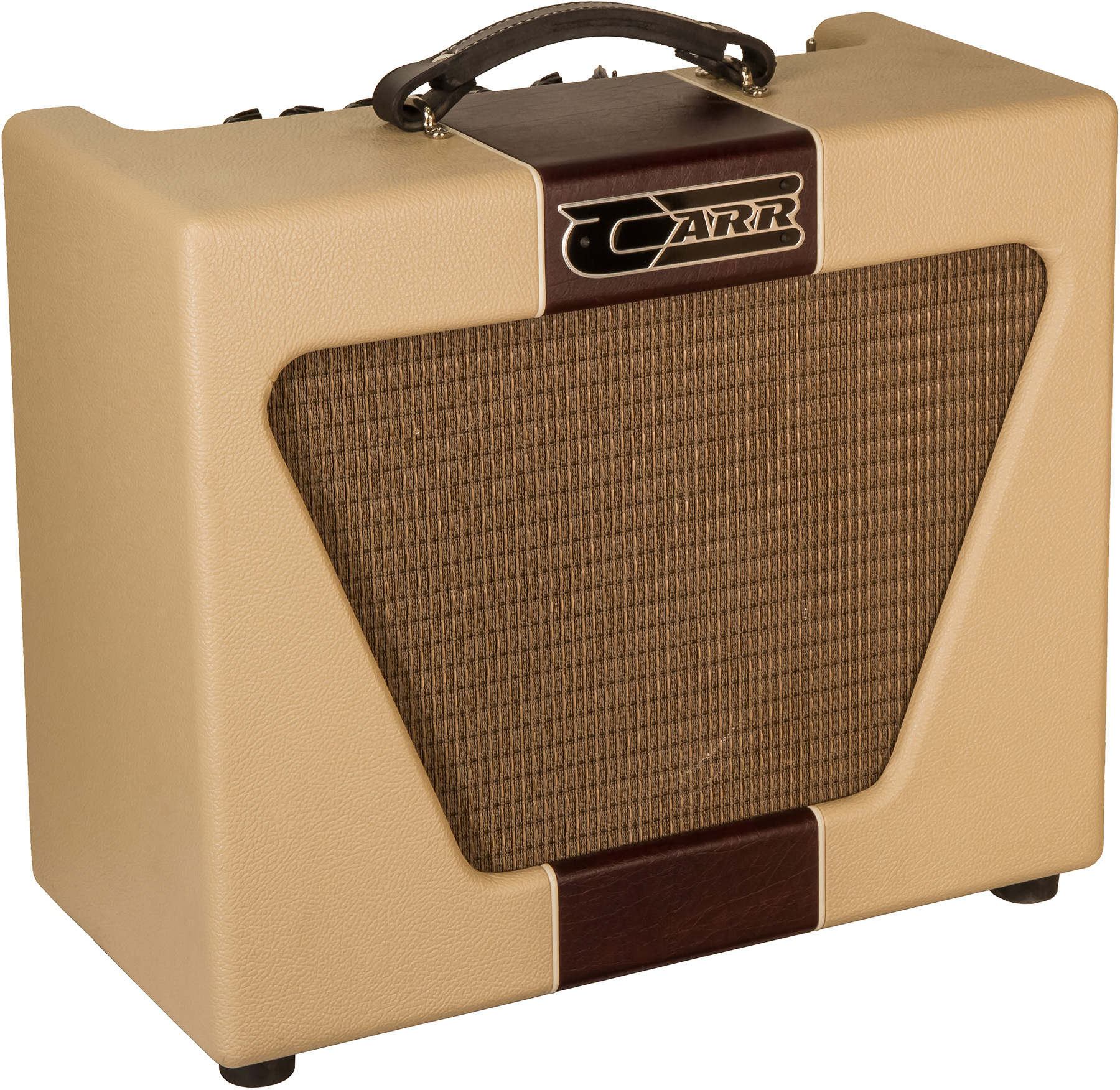 Carr Amplifiers Super Bee 1-12 Combo 10w 1x12 Cream/wine - Electric guitar combo amp - Main picture