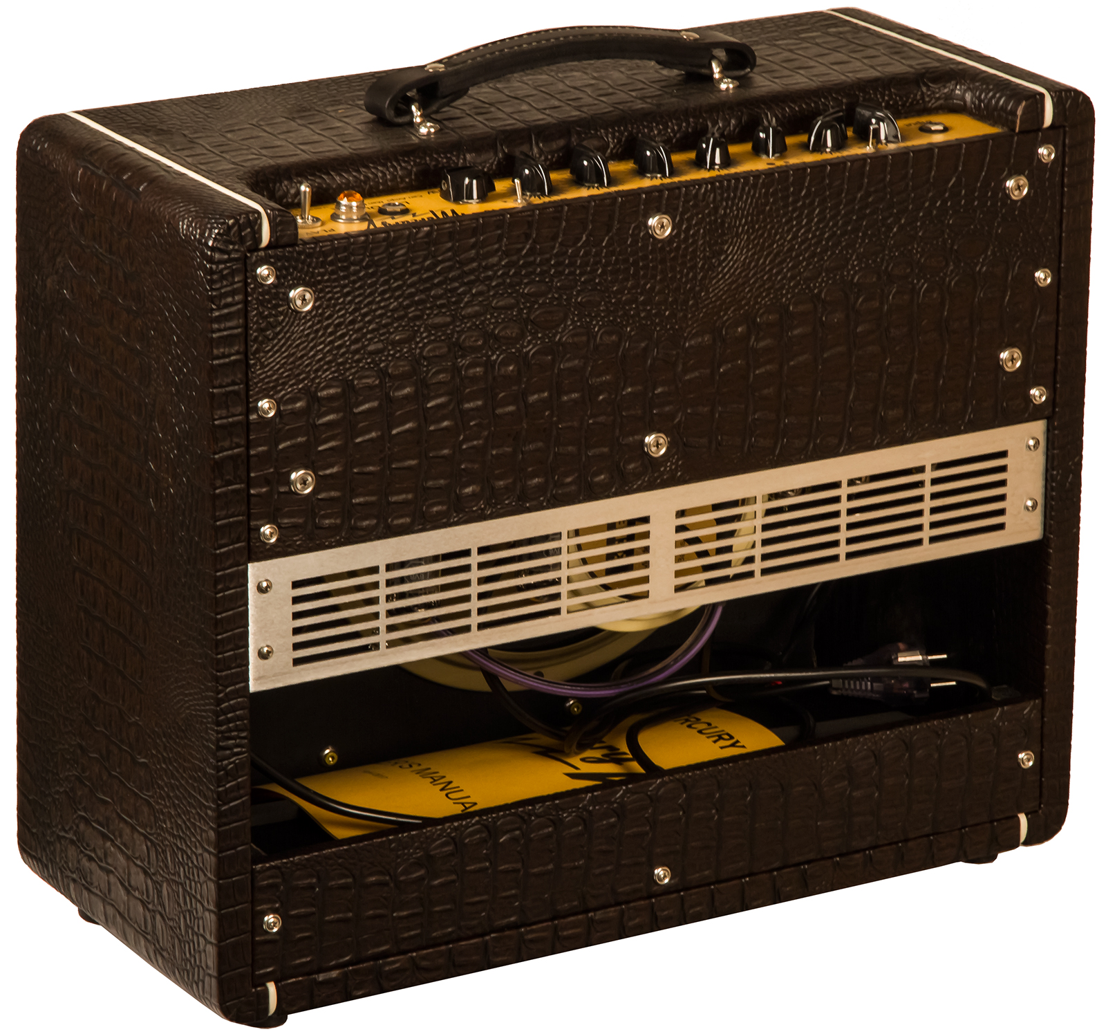 Carr Amplifiers Mercury V 1-12 Combo 16w 1x12 6v6 Brown Gator - Electric guitar combo amp - Variation 1